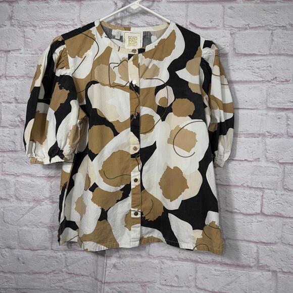 Tops - Emily McCarthy Floral Button-Up Blouse